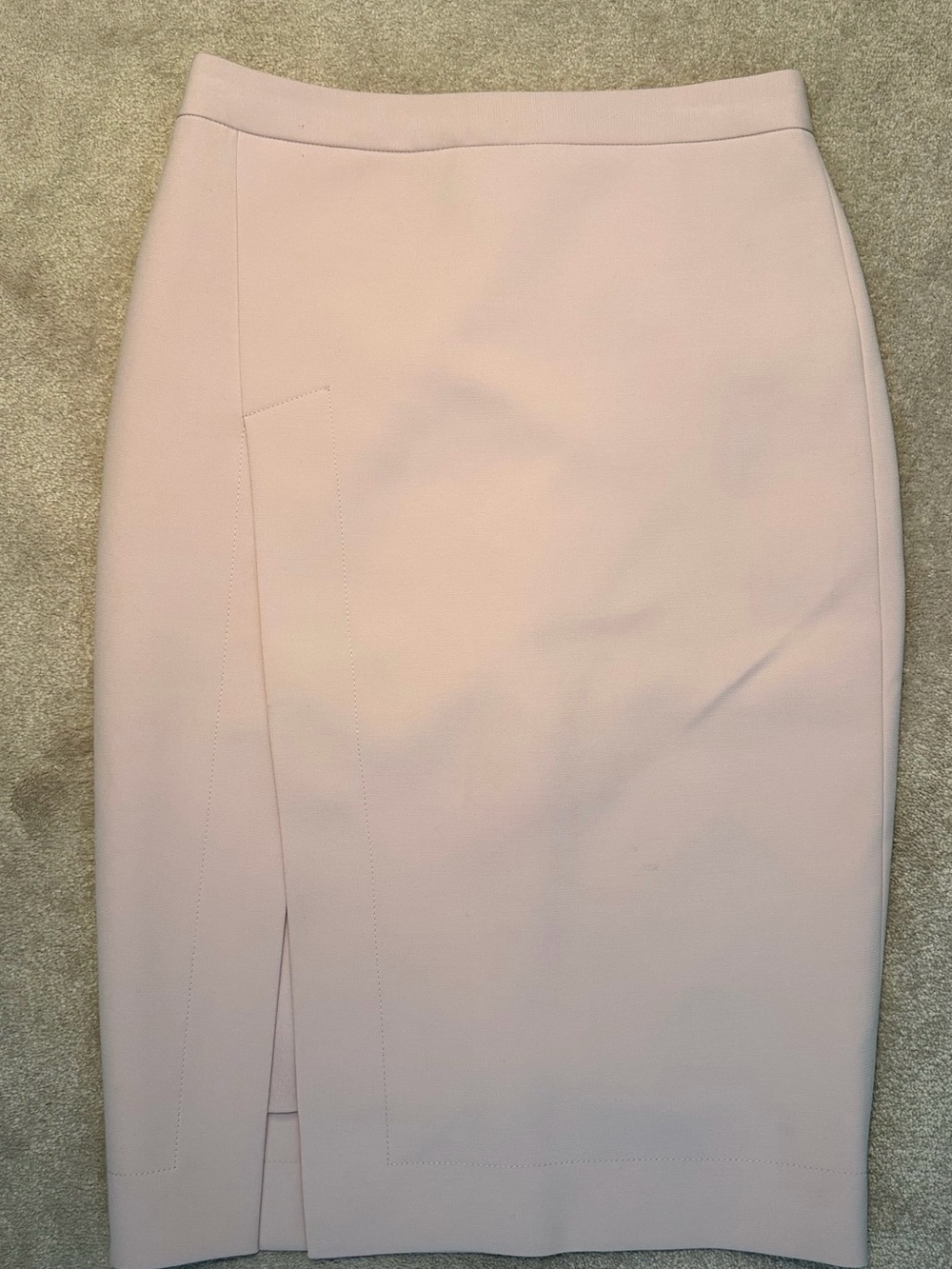 BCBGMaxAzria Light Blush Pink Pencil Skirt